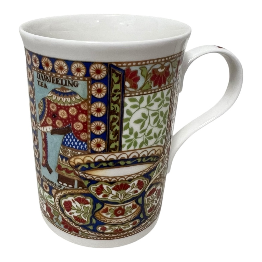 Crown Trent Fine Bone China Darjeeling Tea Mug Made in England 10 ounces